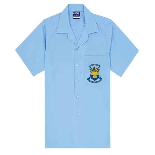 Fontainebleau School Short Sleeve Shirt Sky